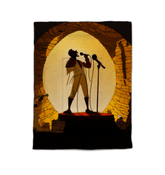 Close-up of SurArt 95 Comforter texture, emphasizing its luxurious softness.